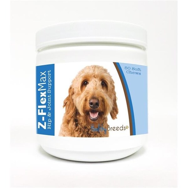 Healthy Breeds Healthy Breeds 840235107392 Goldendoodle Z-Flex Max Hip & Joint Soft Chews - 50 count - 840235107392
