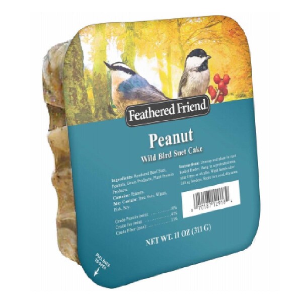 Personagrata Peanut Wild Birds Suet Cake - PE3861913