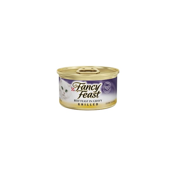 American Distribution & Mfg Co Cat Food, Grilled Beef, 3-oz. Can - 4071