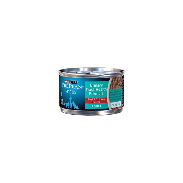 American Distribution & Mfg Co Cat Food, Urinary Tract Health, Beef & Chicken, 3-oz. - 17341