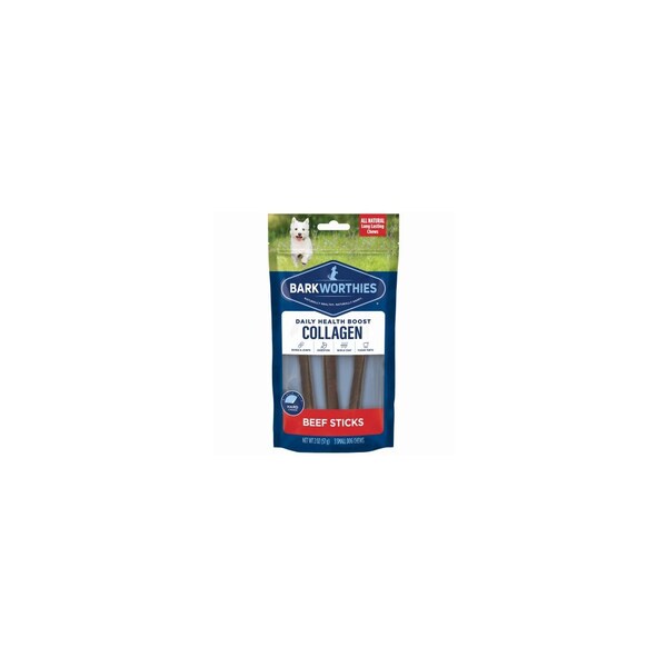 American Distribution & Mfg Co 95% Collagen Beef Sticks Dog Treats, 6-In, 3PK - 2022644