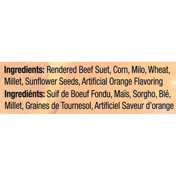 Heath Suet Cake, AllSeason, Orange Flavor, 1125 oz - DD-14