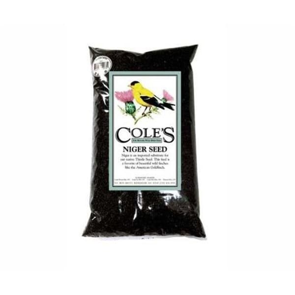 Coles Wild Bird Products Co Coles Wild Bird Products Co COLESGCNI05 Niger Seed 5 lbs. - COLESGCNI05