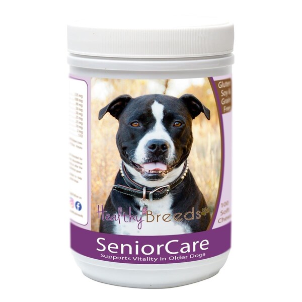 Healthy Breeds Pit Bull Senior Dog Care Soft Chews - HE126314