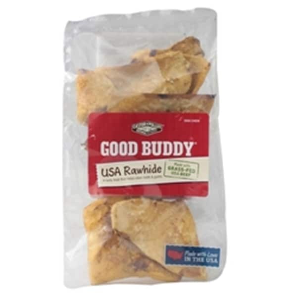 Scoochie Pet Products 8 oz Dump Bin of White Rawhide Chips bags, 50 Piece - 99