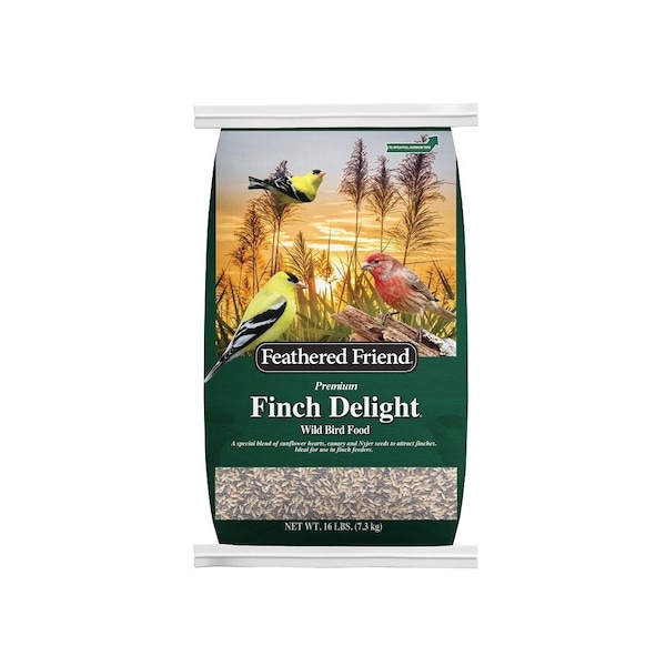 Feathered Friend Finch Delight Wild Bird Food, 16-Lb. Bag - 14412