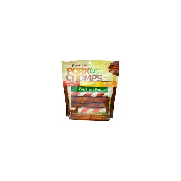 Scott Pet Dog Treats, Premium Pork Skin Twistz, 12-Ct. - DT447