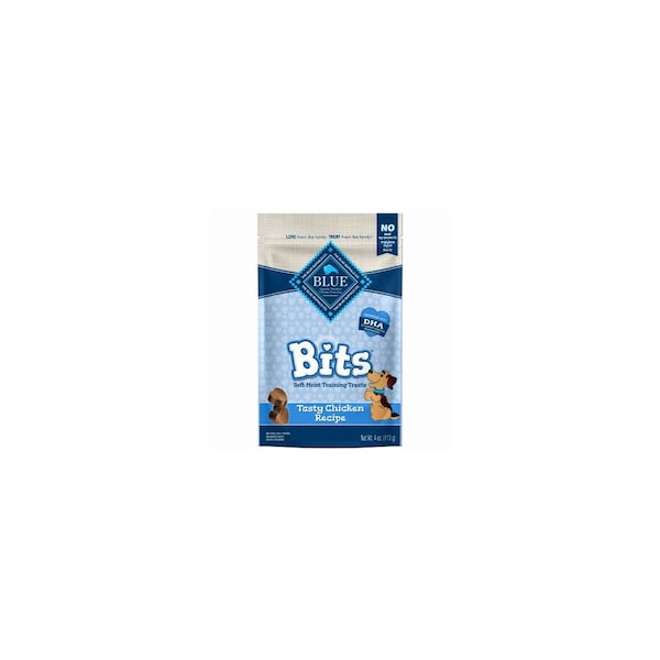 American Distribution & Mfg Co Blue Bits Dog Treats, Chicken, 4-oz. - 802355