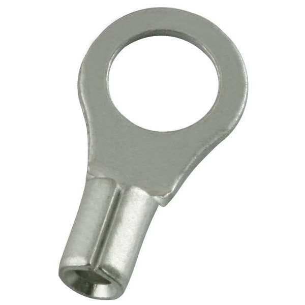 Power First 22-16 AWG Non-Insulated Ring Terminal #8 Stud PK100 - 5WHG0
