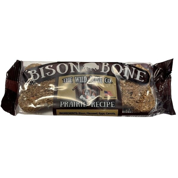 The Wild Bone Co 1832 Prairie Dog Biscuit, Jerky, Bison, 1 oz - 1831