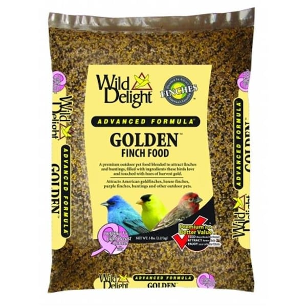 D&D Commodities D&D Commodities Wild Delight Golden Finch Food 5 Lb 373050 - 99033