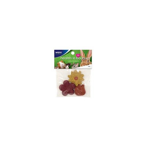 Ware Mfg Health-E-Bouquet, Chew Treat, Small Animals, 3-pc. - 13079