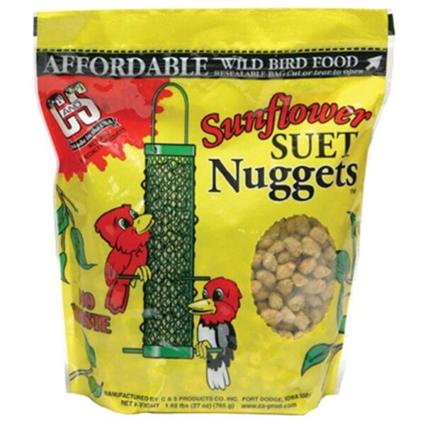 C&S Products C & S 06110 27 oz. Sunflower Suet Nuggets - 182098