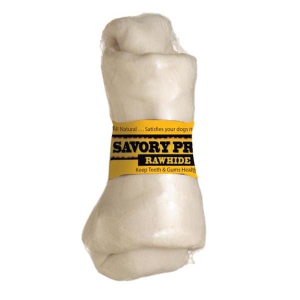 Savory Prime Savory Prime Small Adult Knotted Bone Natural 4-5 in. L 1 pk - 907