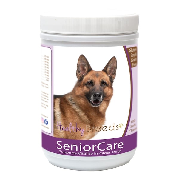 Healthy Breeds German Shepherd Senior Dog Care Soft Chews - HE126331