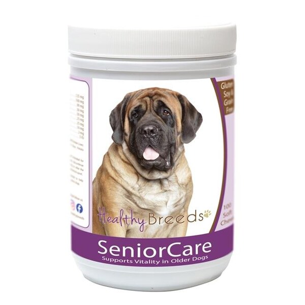 Healthy Breeds Healthy Breeds 840235163824 Mastiff Senior Dog Care Soft Chews - 840235163824