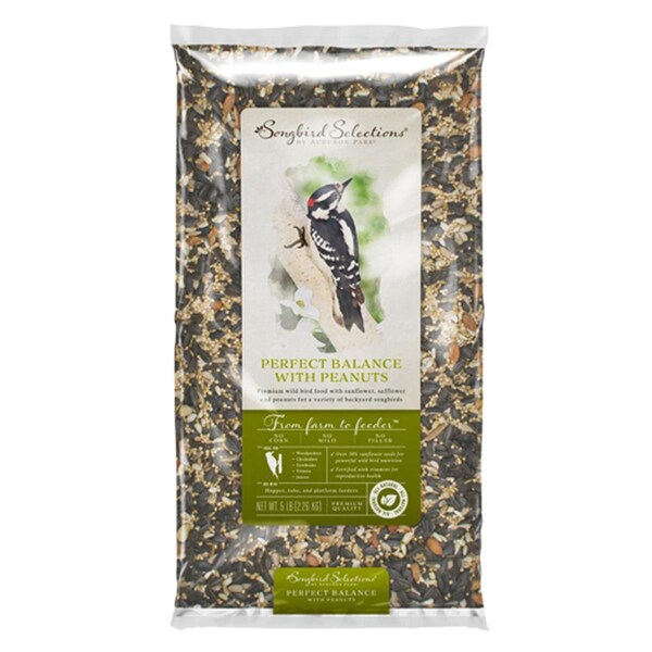 Global Harvest Foods 5 lbs Songbird Selections Wild Bird & Poultry Bird Seed, Black Oil Sunflower - GL8065