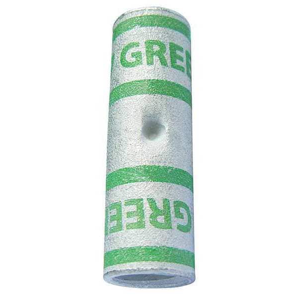Power First Short Barrel Splice, 1.52 in. L, Green - 22EZ19