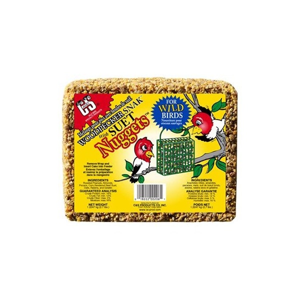 C&S Products 24LB Woodpecker Cake - 6206