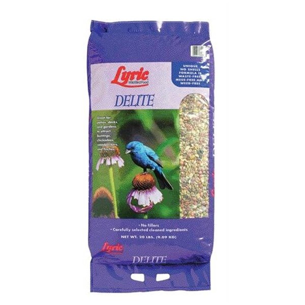 Greenview Lyric Lyric Delite Bird Food 20 Pound - 26-47407 - GR37017