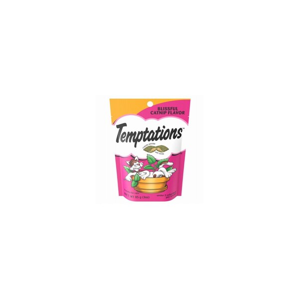 American Distribution & Mfg Co Temptations Cat Treat, Catnip Flavor, 3-oz. - 99