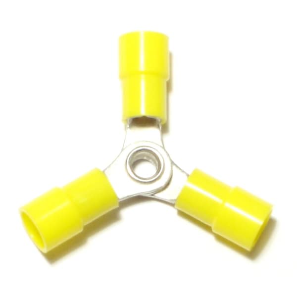 Midwest Fastener 12 WG to 10 WG Three-Way Butt Connectors 8PK - 70005
