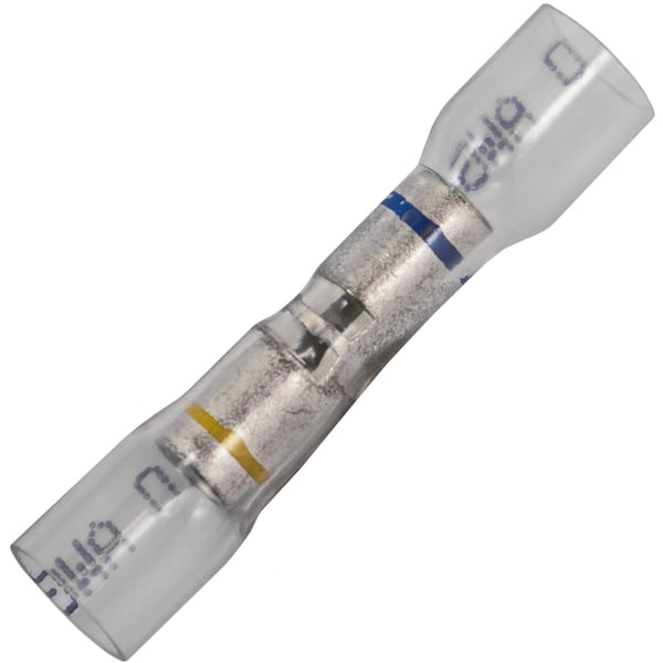 Auveco CRYSTAL CLEAR SEAL STEPDOWN BUTT CONNECTOR - 16-14 AWG TO 12-10 AWG, PK/15, 15PK - 22968