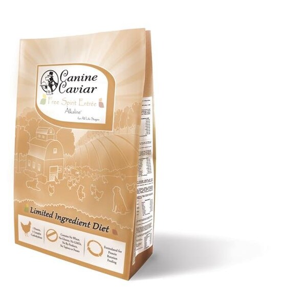 Canine Caviar Canine Caviar 901275 Free Spirit Alkaline Holistic Entre All Life Stages; 4.4 pound - 8 Bags Per Bale - 901275