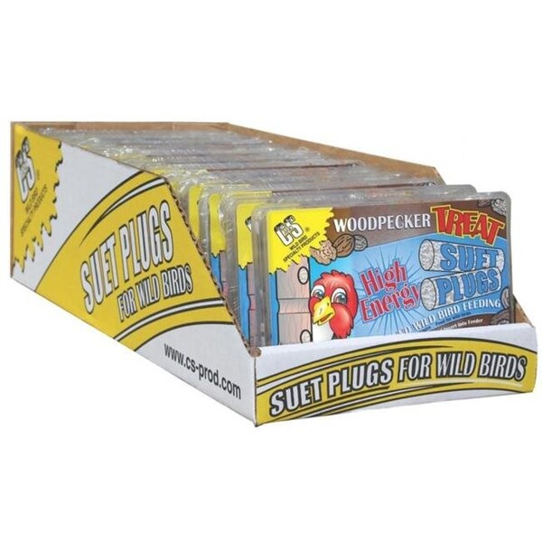 C&S Products C And S Products Co Inc P - Woodpecker Treat Suet Plugs 12 Ounce - CS12689 - 428184