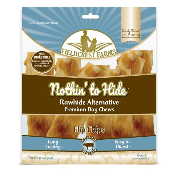 Nothin To Hide Fieldcrest Farms Nothin' to Hide Beef Grain Free Chews For Dogs 8 pk - 156