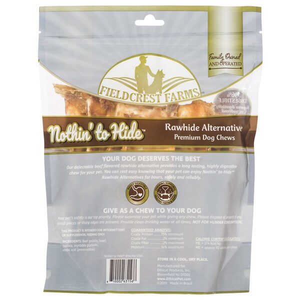 Nothin To Hide Fieldcrest Farms Nothin' to Hide Beef Grain Free Chews For Dogs 8 pk - 156