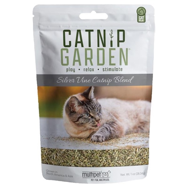 Multipet Multipet Catnip Garden Silver Vine Catnip For Cats 1 oz 1 pk - 20535