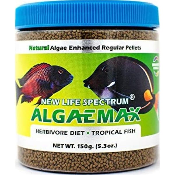 New Life Spectrum 150 g Algaemax Regular Sinking Pellets Flake Foods - SPC02304