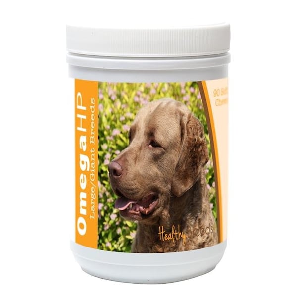 Pamperedpets Chesapeake Bay Retriever Omega HP Fatty Acid Skin & Coat Support Soft Chews; 90 Count - PA743864