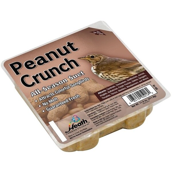 Heath Suet Cake, AllSeason, Peanut Crunch Flavor, 11 oz - DD-18