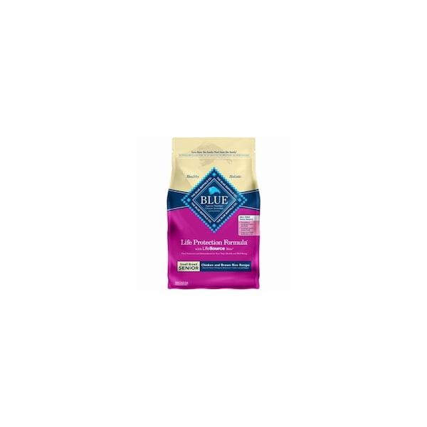 American Distribution & Mfg Co Senior Dry Dog Food, Chicken/Rice, Small Breed, 5 Lbs. - 800250