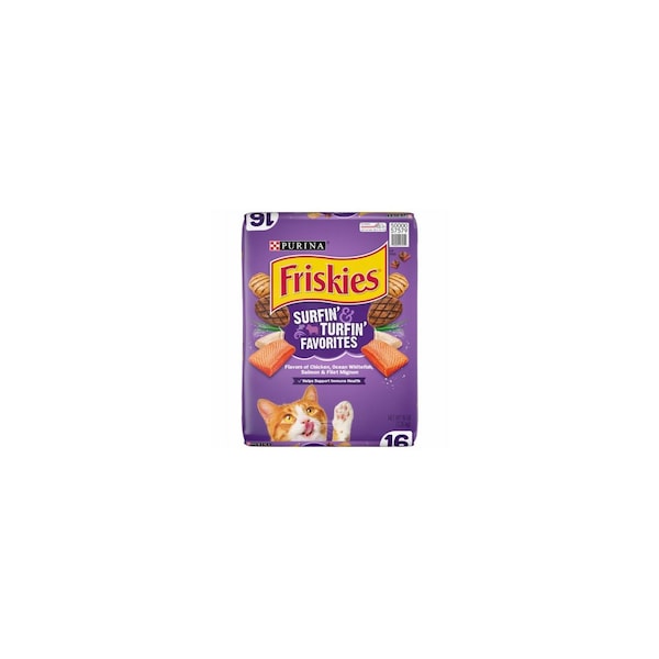 American Distribution & Mfg Co Dry Cat Food, Feline Favorites, 16 Lbs. Bag - 57579