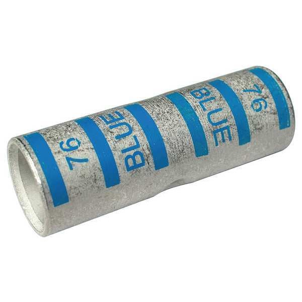 Power First Long Barrel Splice, 3.79 in. L, Blue - 22EZ42
