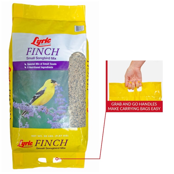 Lyric Lyric Finch Canary Grass Seed Wild Bird Food 20 lb - 26-47408
