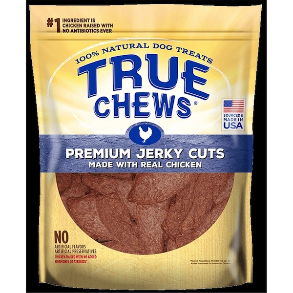 Tyson Pet Products 83018 4 oz True Chews Premium Jerky Fillets, Chicken - 314329