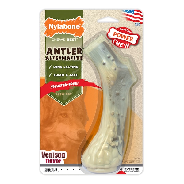 Nylabone Power Chew Antler Alternative Dog Chew T - NAN105P