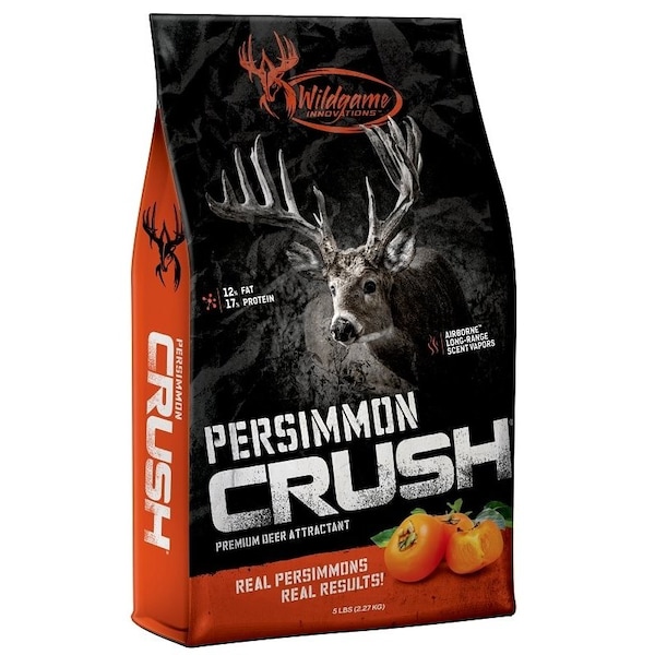Wildgame Innovations FG-00422 Persimmon Crush, Persimmon Flavor, 5 lb - WLD422