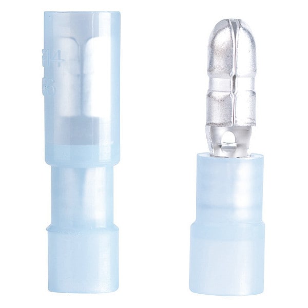 Gardner Bender Bullet Disconnect, M/F Pr 16-14AWG, PK10 - 10-163P