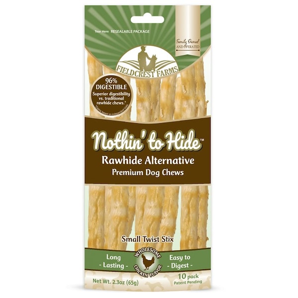 Nothin To Hide Fieldcrest Farms Nothin' to Hide Chicken Grain Free Chews For Dogs 10 pk - 146