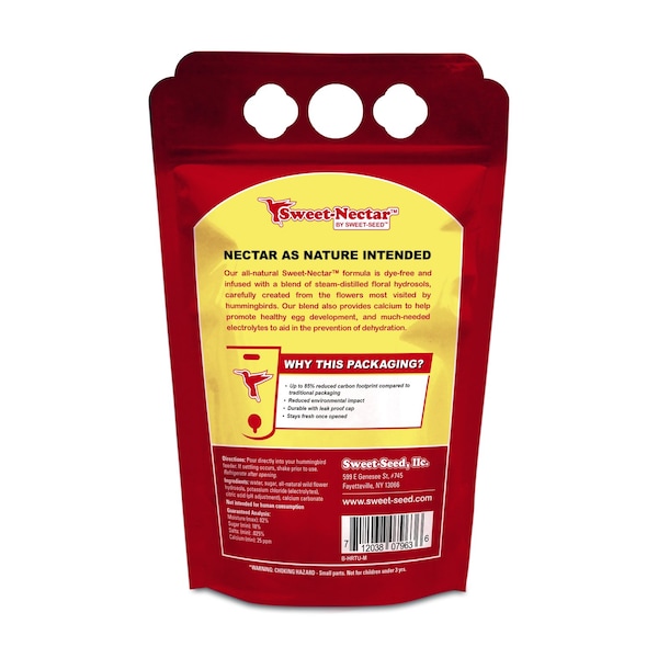 Sweet-Nectar Sweet-Seed Sweet-Nectar Hummingbird Sucrose Nectar 1.5 L - BHRTUM