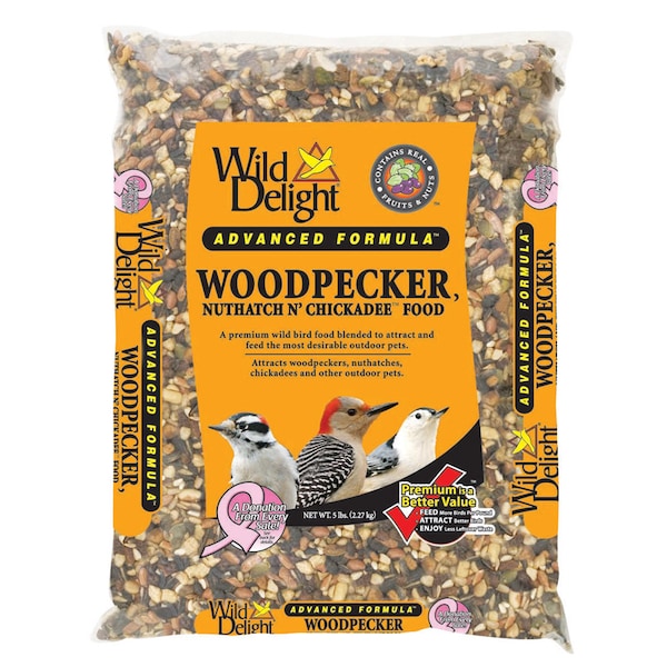 Wild Delight Wild Delight Woodpecker Sunflower Seeds Wild Bird Food 5 lb - 364050