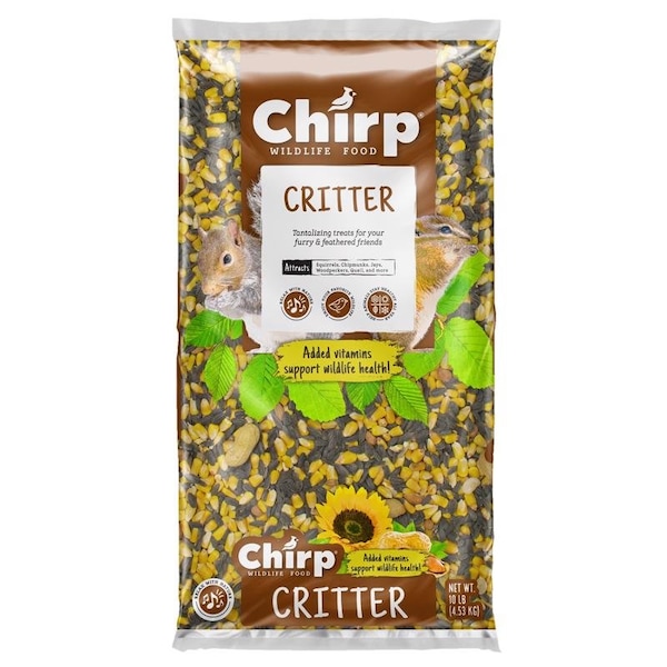 Chirp Chirp Assorted Species Grain Products Squirrel and Critter Food 10 lb - 14982