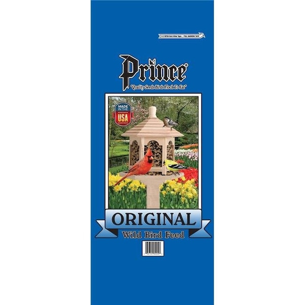 Prince Wild Bird Seed Prince Wild Bird Seed 001676 10 lbs Original Wild Bird Feed Blue Bag; Blue - 1676