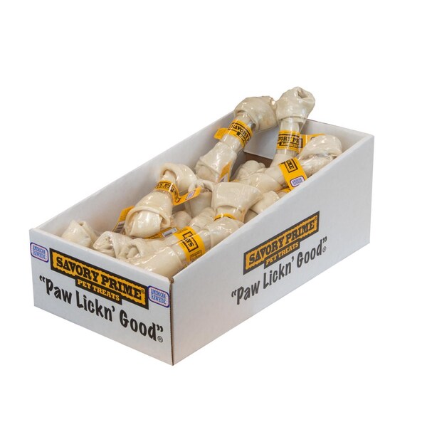 Savory Prime Savory Prime Small Adult Knotted Bone Natural 6-7 in. L 1 pk - 908