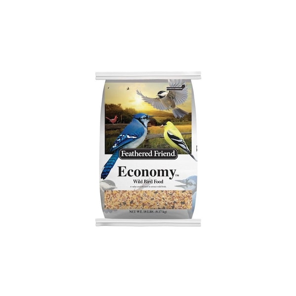 Feathered Friend Economy Wild Bird Food, 18 lb bag - 14405